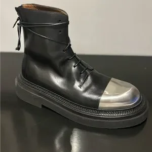 New Marsell Pollicione leather boots Marsèll Black Pollicione Chelsea Boots Marsèll main image 4